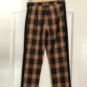NWT Tiger Mist Plaid Pants